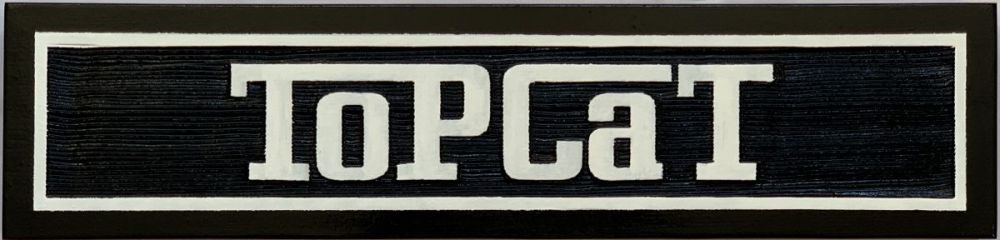 banner, cottage, cedar, sign